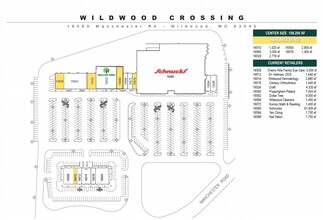 16528-16588 Manchester Rd, Grover, MO à louer Plan de site– Image 1 sur 1
