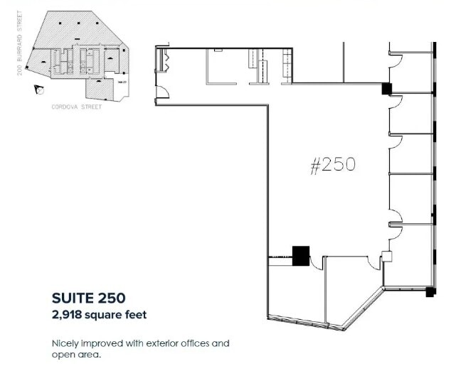 200 Burrard St, Vancouver, BC à louer Plan d’étage– Image 1 sur 1