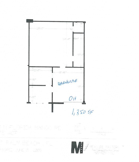 1750 N Florida Mango Rd, West Palm Beach, FL à louer Plan d’étage– Image 1 sur 1