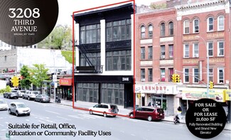 Plus de détails pour 3208 3rd Ave, Bronx, NY - Local commercial à vendre