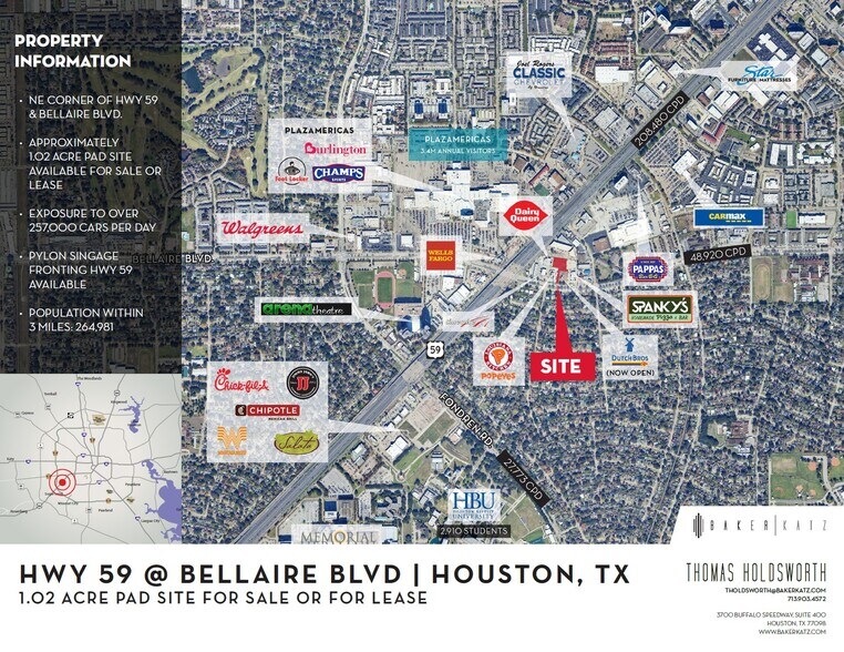 7200 Bellaire Blvd, Houston, TX à louer - Photo de l’immeuble – Image 1 sur 1