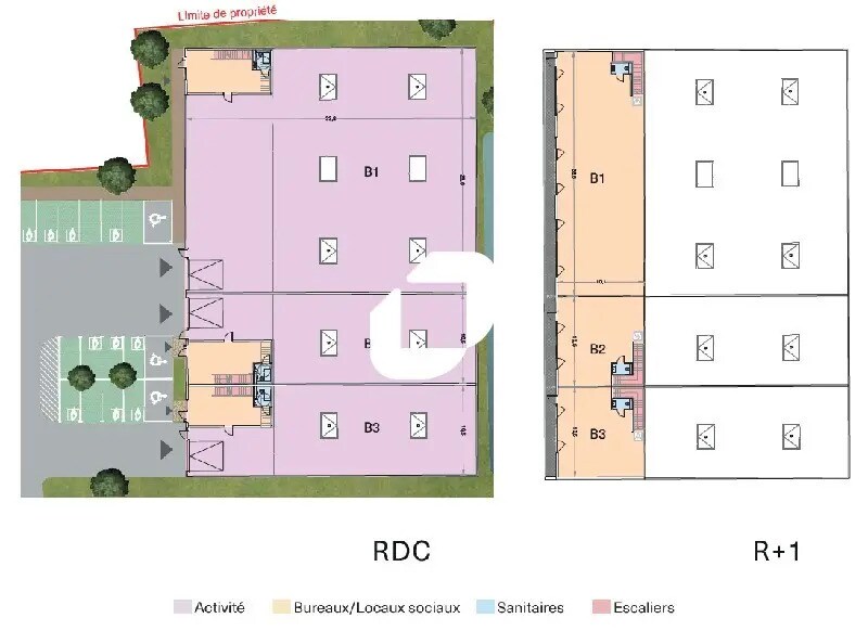 Local d'activités dans Montmagny à vendre Plan d’étage– Image 1 sur 6