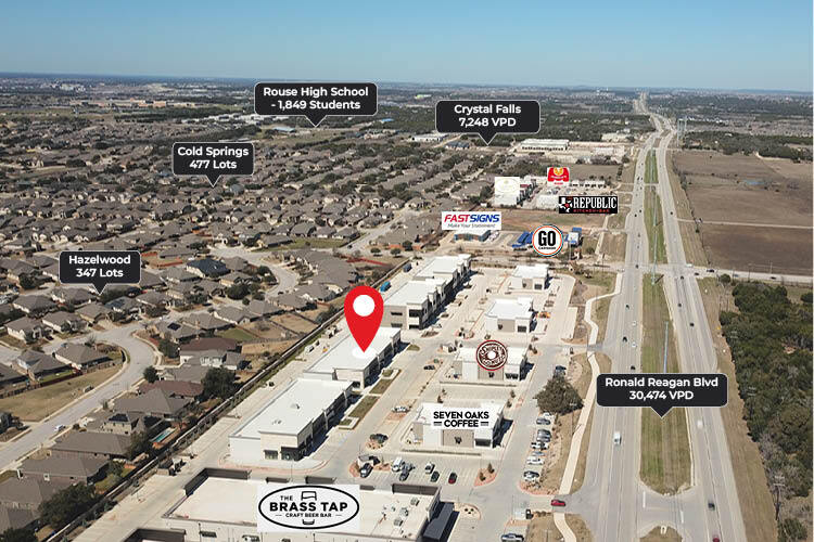 15241 Ronald W Reagan Blvd, Leander, TX à louer - Photo de l’immeuble – Image 2 sur 6