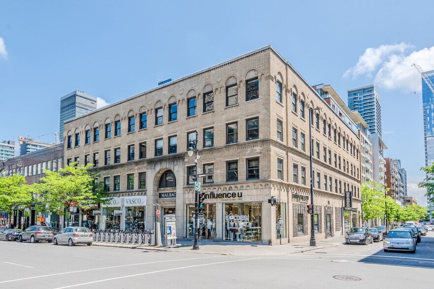 1392-1400 Rue Sainte-Catherine O, Montréal, QC à louer - Photo de l’immeuble – Image 3 sur 3