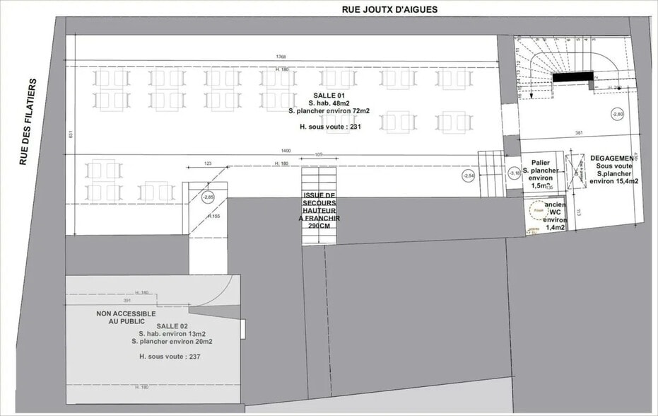 9 Rue Joutx Aigues, Toulouse à louer - Plan d’étage – Image 3 sur 16
