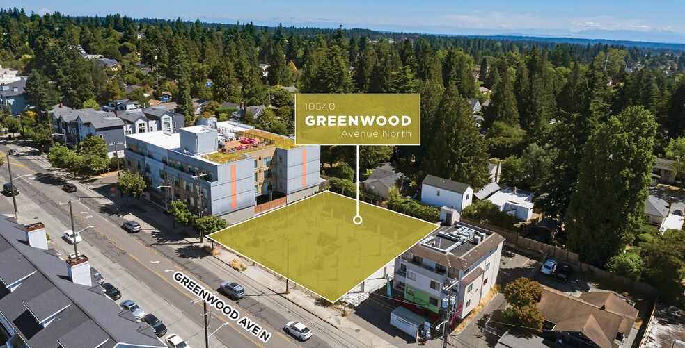 10540 Greenwood Ave N, Seattle, WA à vendre - Photo de l’immeuble – Image 1 sur 9