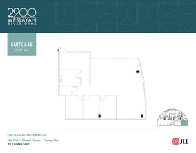 2900 Weslayan St, Houston, TX à louer Plan d’étage– Image 1 sur 1