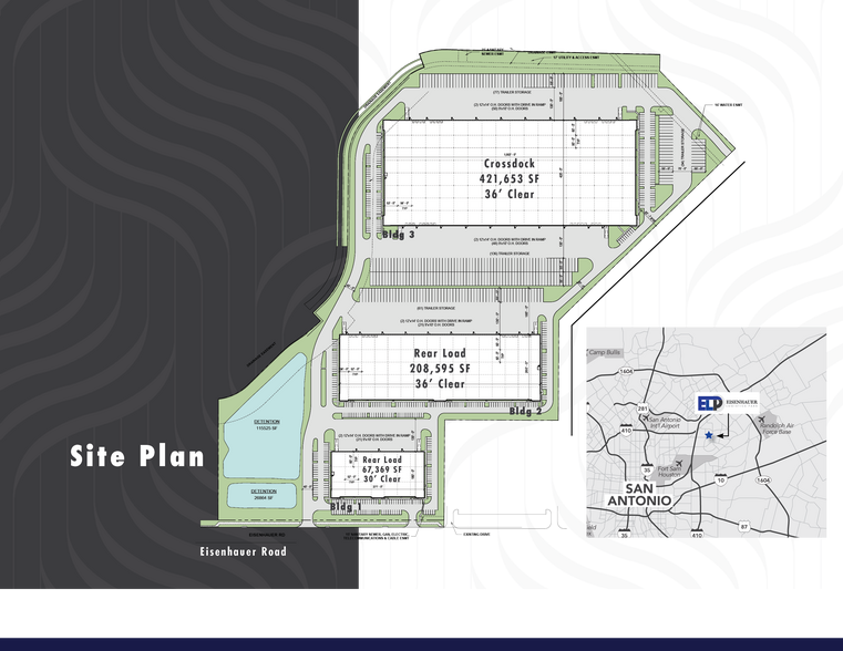 5327 Eisenhauer Rd, San Antonio, TX à louer - Plan de site – Image 3 sur 17