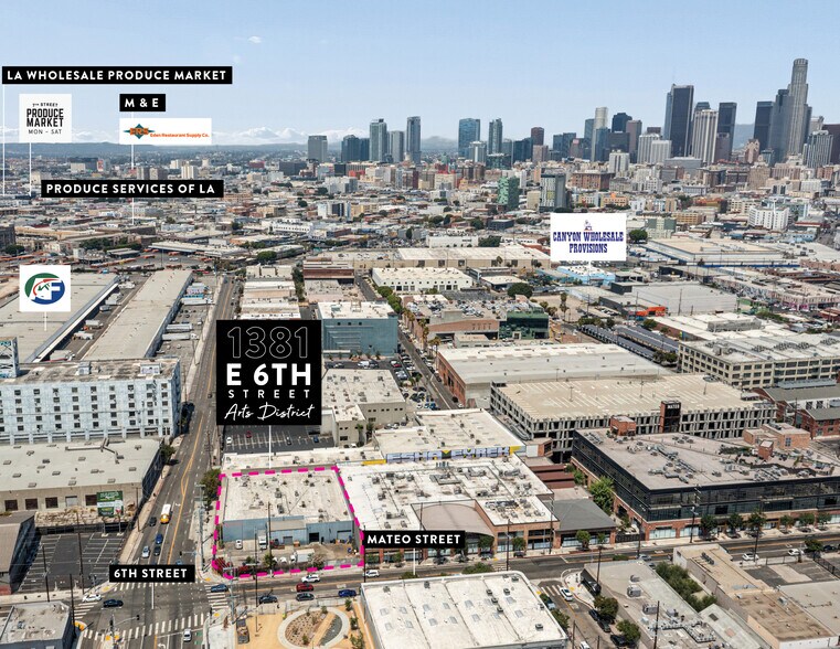 1381 E 6th St, Los Angeles, CA à louer - Photo de l’immeuble – Image 2 sur 24