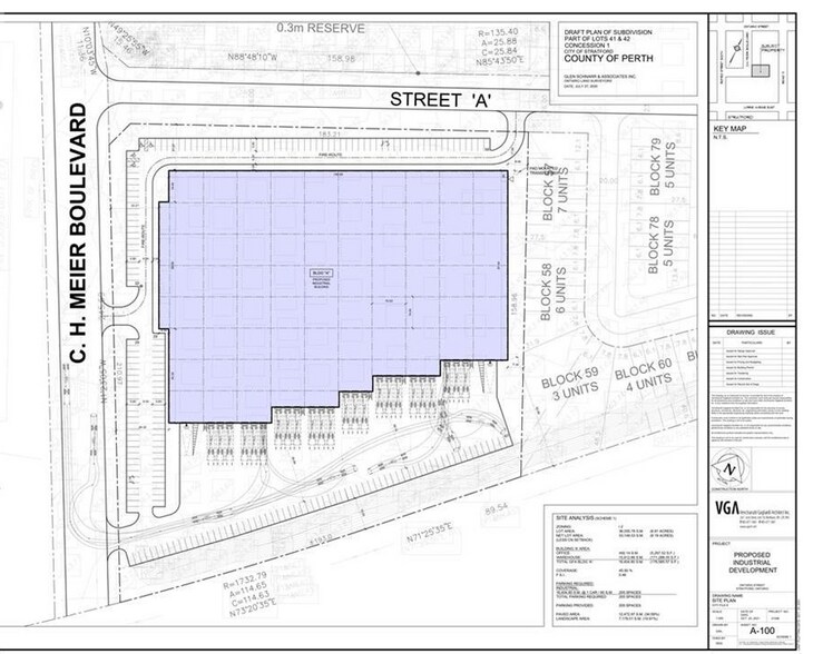 301 C H Meier blvd, Stratford, ON à vendre - Plan de site – Image 3 sur 3