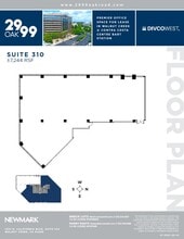 2999 Oak Rd, Walnut Creek, CA à louer Plan d’étage– Image 1 sur 1