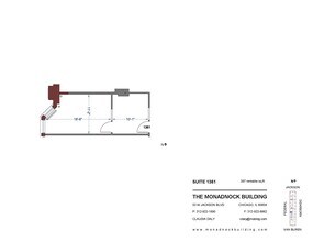 53 W Jackson Blvd, Chicago, IL à louer Plan d’étage– Image 1 sur 1