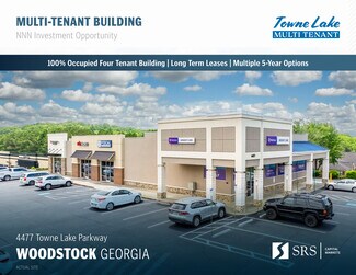 Plus de détails pour 4477 Towne Lake Pky, Woodstock, GA - Local commercial à vendre