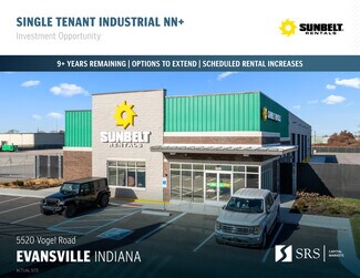 Plus de détails pour 5520 Vogel Rd, Evansville, IN - Industriel/Logistique à vendre