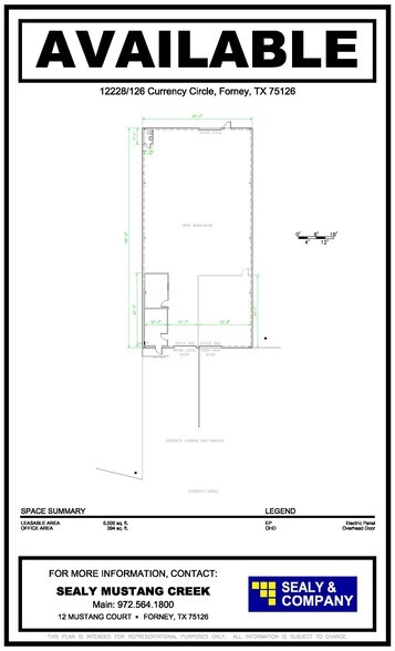 12228 Currency Cir, Forney, TX à louer - Plan d’étage – Image 2 sur 3