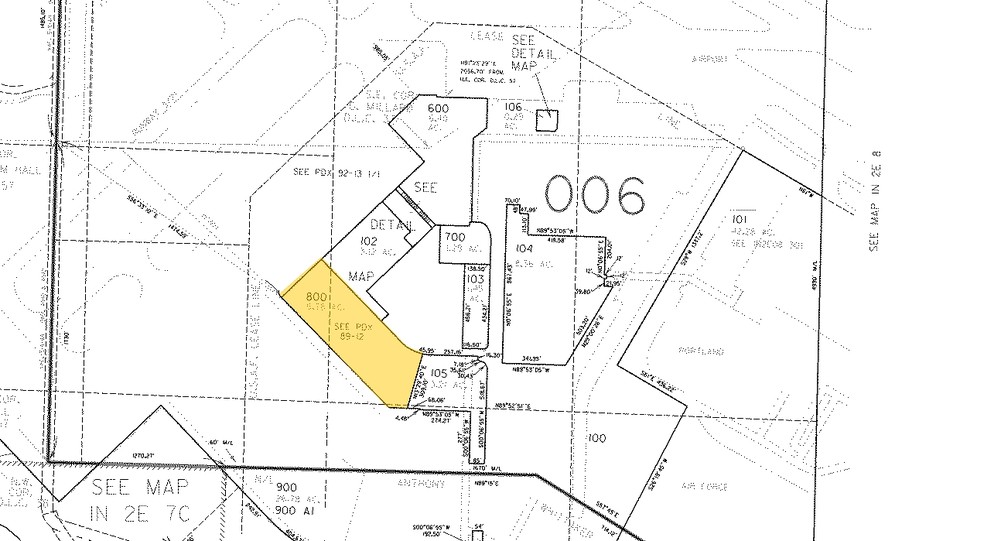 5330 NE Courier Ct, Portland, OR à louer - Plan cadastral – Image 2 sur 5