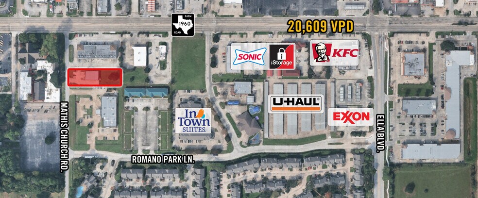 16920 Mathis Church Rd, Houston, TX à vendre - Aérien – Image 3 sur 14