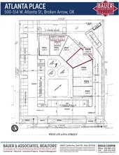 500-514 W Atlanta St, Broken Arrow, OK à louer Plan de site– Image 1 sur 1