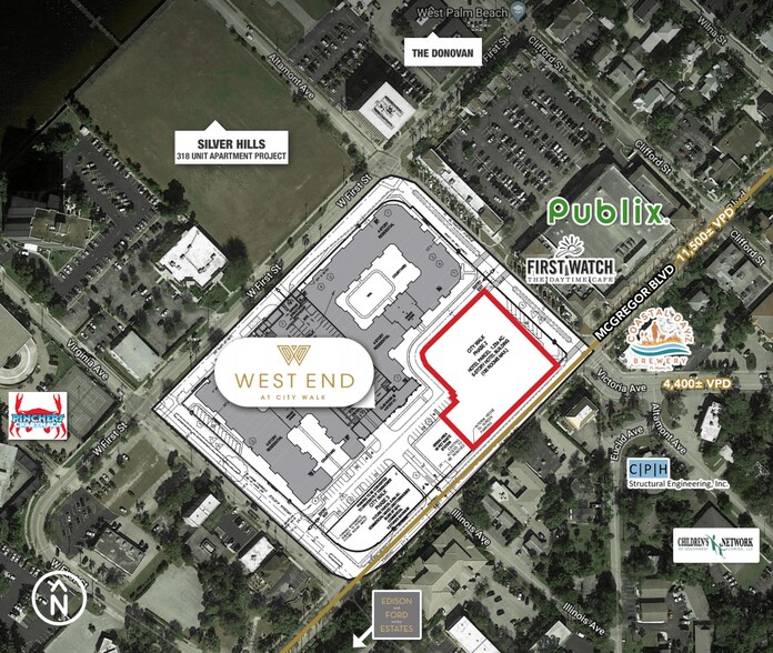 2250 McGregor Blvd, Fort Myers, FL à vendre - Photo de l’immeuble – Image 3 sur 6