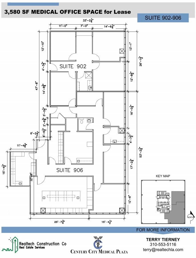 2080 Century Park E, Los Angeles, CA à louer Plan d’étage– Image 1 sur 1
