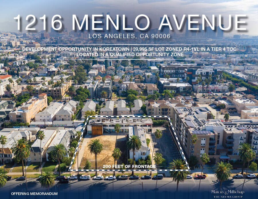 1216 Menlo Ave, Los Angeles, CA à vendre Photo de l’immeuble– Image 1 sur 11