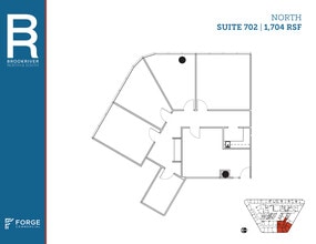 8200 Brookriver Dr, Dallas, TX à louer Plan d’étage– Image 2 sur 2