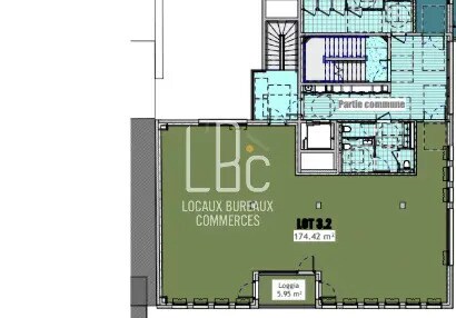 Bureau dans Nantes à louer - Photo de l’immeuble – Image 2 sur 5