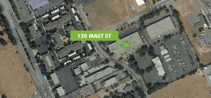 120 Mast St, Morgan Hill, CA - Vue aérienne  vue de carte