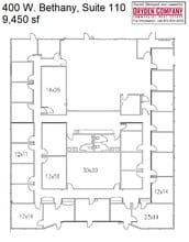 400 W Bethany Dr, Allen, TX à louer Plan d’étage– Image 1 sur 1