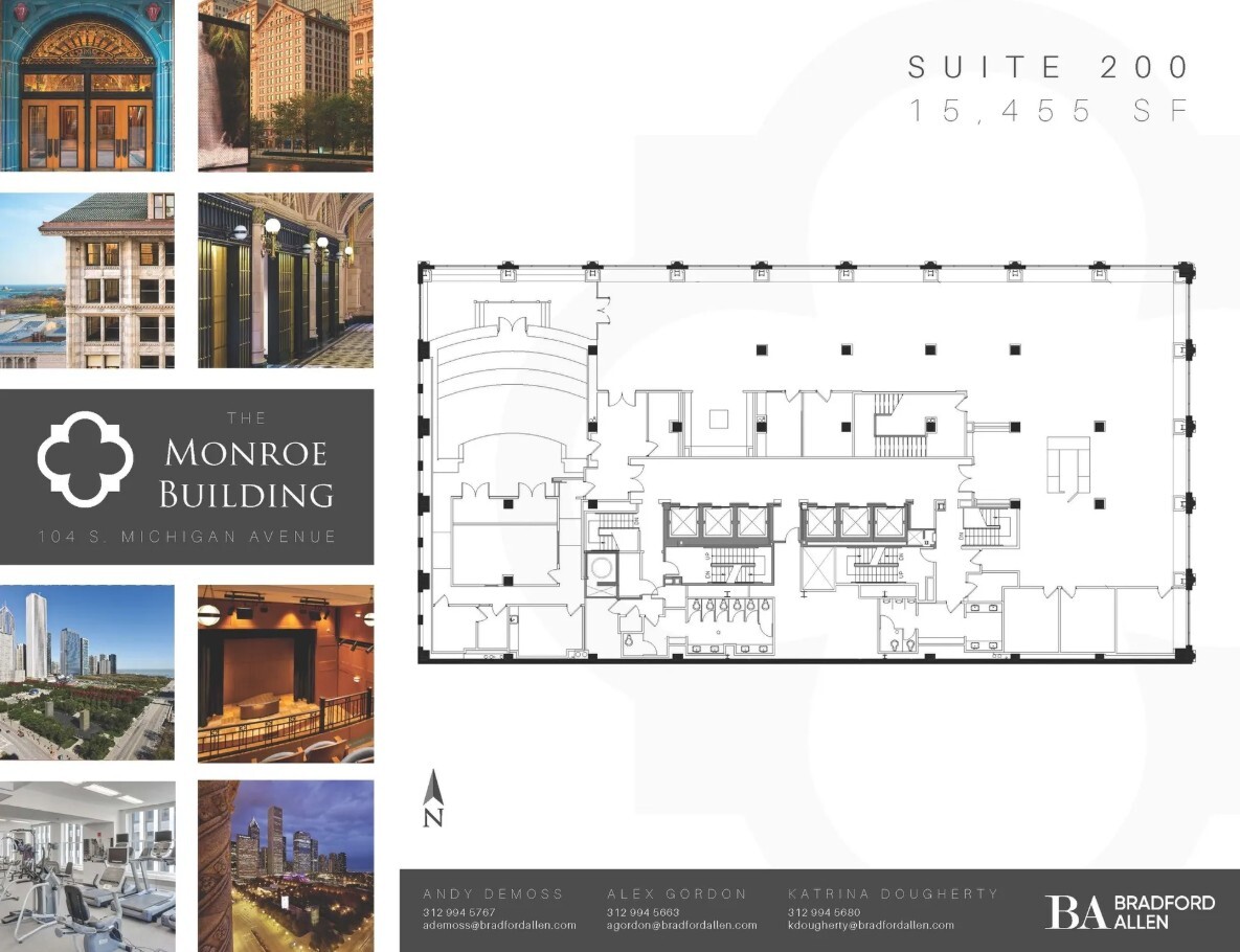 104 S Michigan Ave, Chicago, IL à louer Plan d’étage– Image 1 sur 5