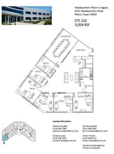 8560 Belleview Dr, Plano, TX à louer Plan d’étage– Image 1 sur 1