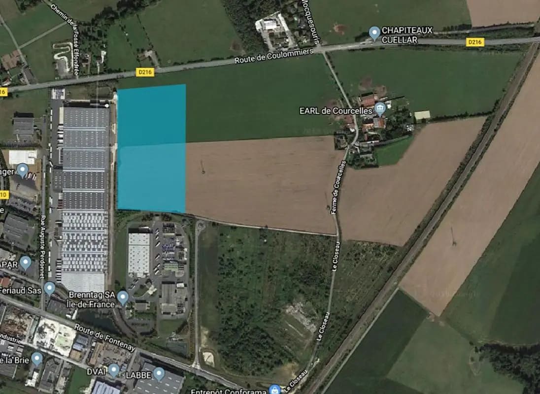 Industriel/Logistique dans Tournan-en-Brie à louer Photo de l’immeuble– Image 1 sur 5