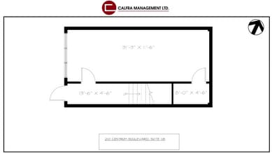 210 Centrum Blvd, Ottawa, ON à louer Plan d’étage– Image 2 sur 2