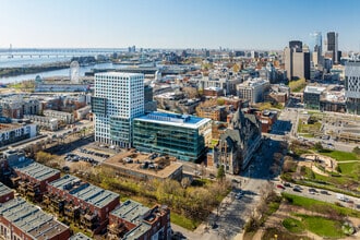 700 Rue Saint-Hubert, Montréal, QC - Vue aérienne vue de carte