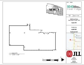 9040 Roswell Rd, Atlanta, GA à louer Plan d’étage– Image 1 sur 1