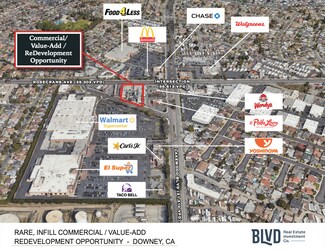Plus de détails pour 8856 Rosecrans Ave, Downey, CA - Local commercial à vendre
