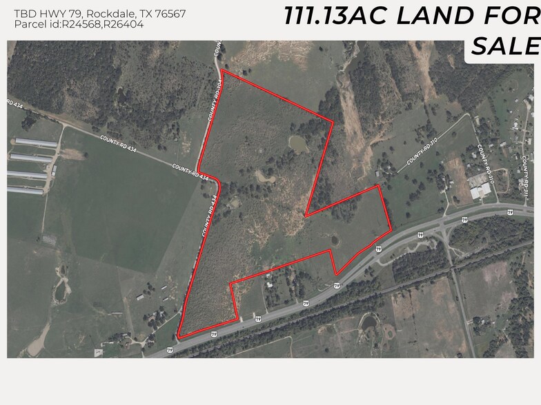 TBD Hwy 79, Rockdale, TX à vendre - Photo de l’immeuble – Image 2 sur 10