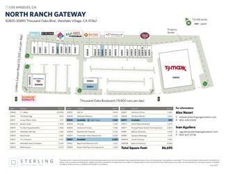 Plus de détails pour 30805-30895 E Thousand Oaks Blvd, Westlake Village, CA - Bureau/Local commercial, Local commercial à louer