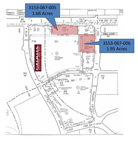 2600 W Avenue I, Lancaster, CA à vendre - Plan cadastral – Image 2 sur 3