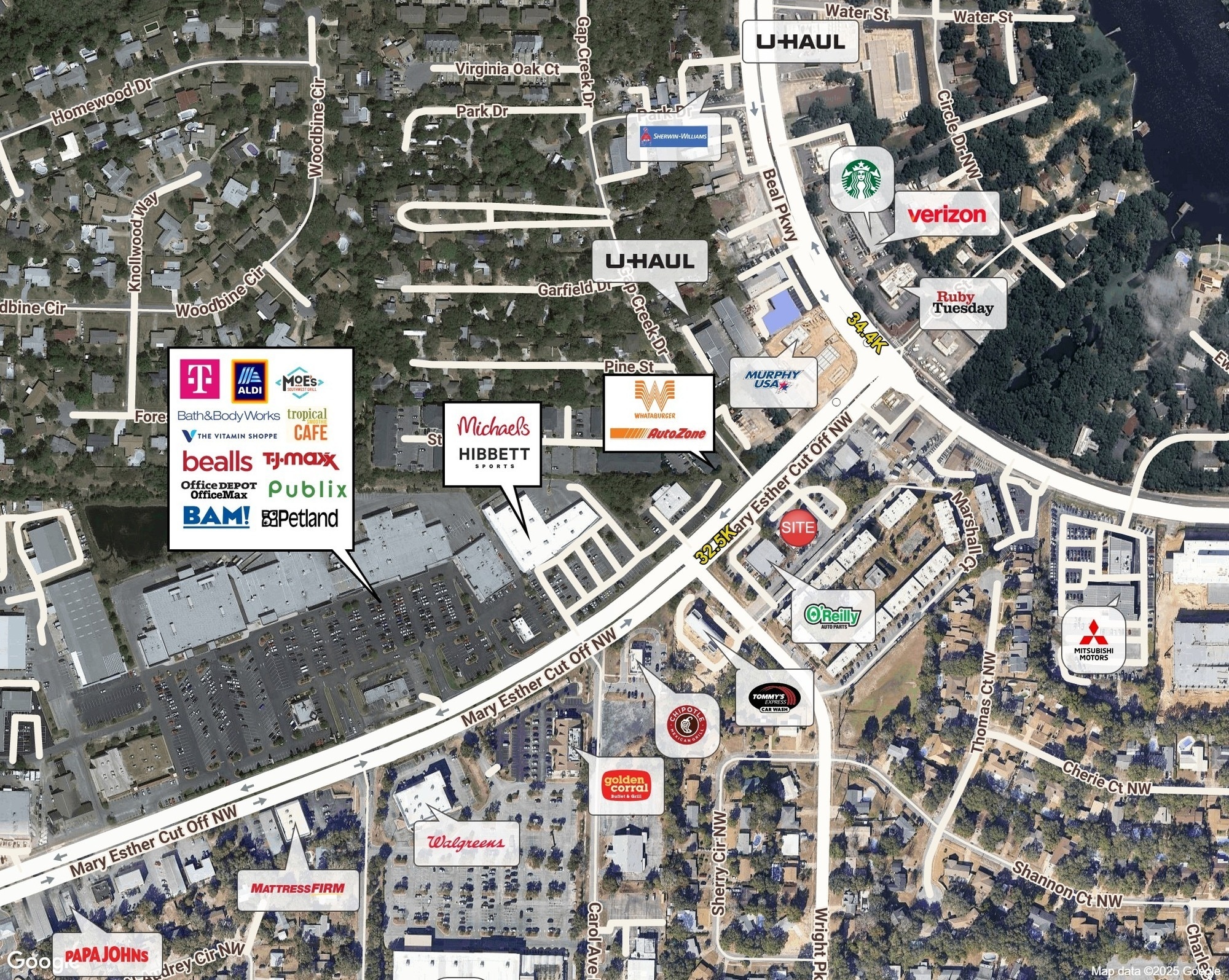 402 Mary Esther Cut-off, Fort Walton Beach, FL à louer Photo de l’immeuble– Image 1 sur 19