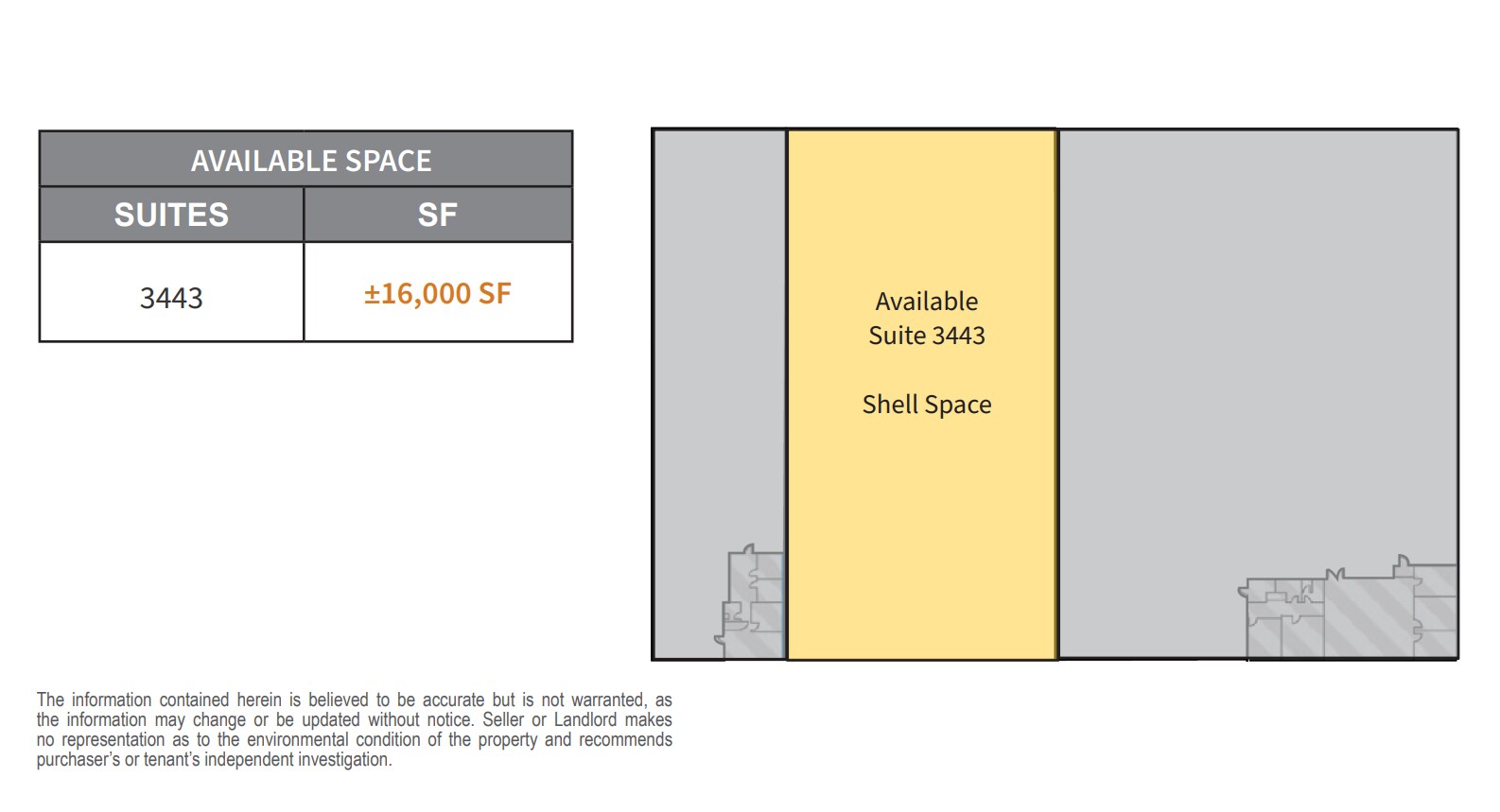 3439-3455 Steen St, San Antonio, TX à louer Plan d’étage– Image 1 sur 2