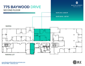 755-775 Baywood Dr, Petaluma, CA à louer Plan d’étage– Image 1 sur 1