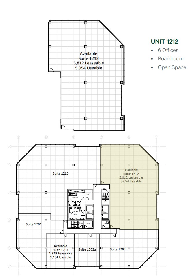130 Dufferin Ave, London, ON à louer Plan d’étage– Image 1 sur 1