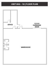 800 E 73rd Ave, Denver, CO à louer Plan d’étage– Image 1 sur 1