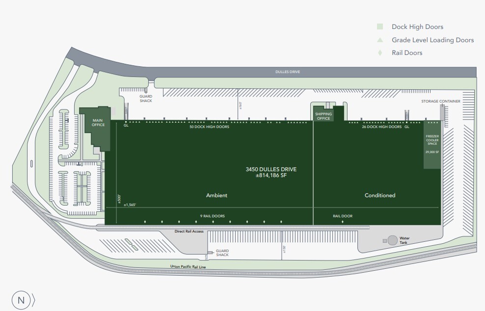 3450 Dulles Dr, Jurupa Valley, CA à louer Plan de site– Image 1 sur 1