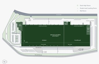 3450 Dulles Dr, Jurupa Valley, CA à louer Plan de site– Image 1 sur 1