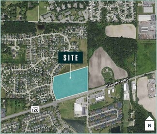 Plus de détails pour NEC Route 120 & Wildspring, Round Lake, IL - Terrain à vendre
