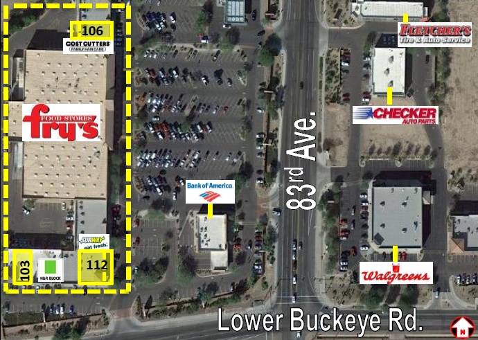 2620 S 83rd Ave, Phoenix, AZ à louer - Aérien – Image 2 sur 4