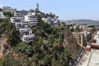 202 Union, San Francisco, CA - Vue aérienne vue de carte