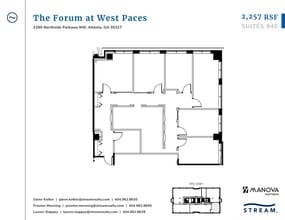 3290 Northside Pky NW, Atlanta, GA à louer Plan d’étage– Image 1 sur 1